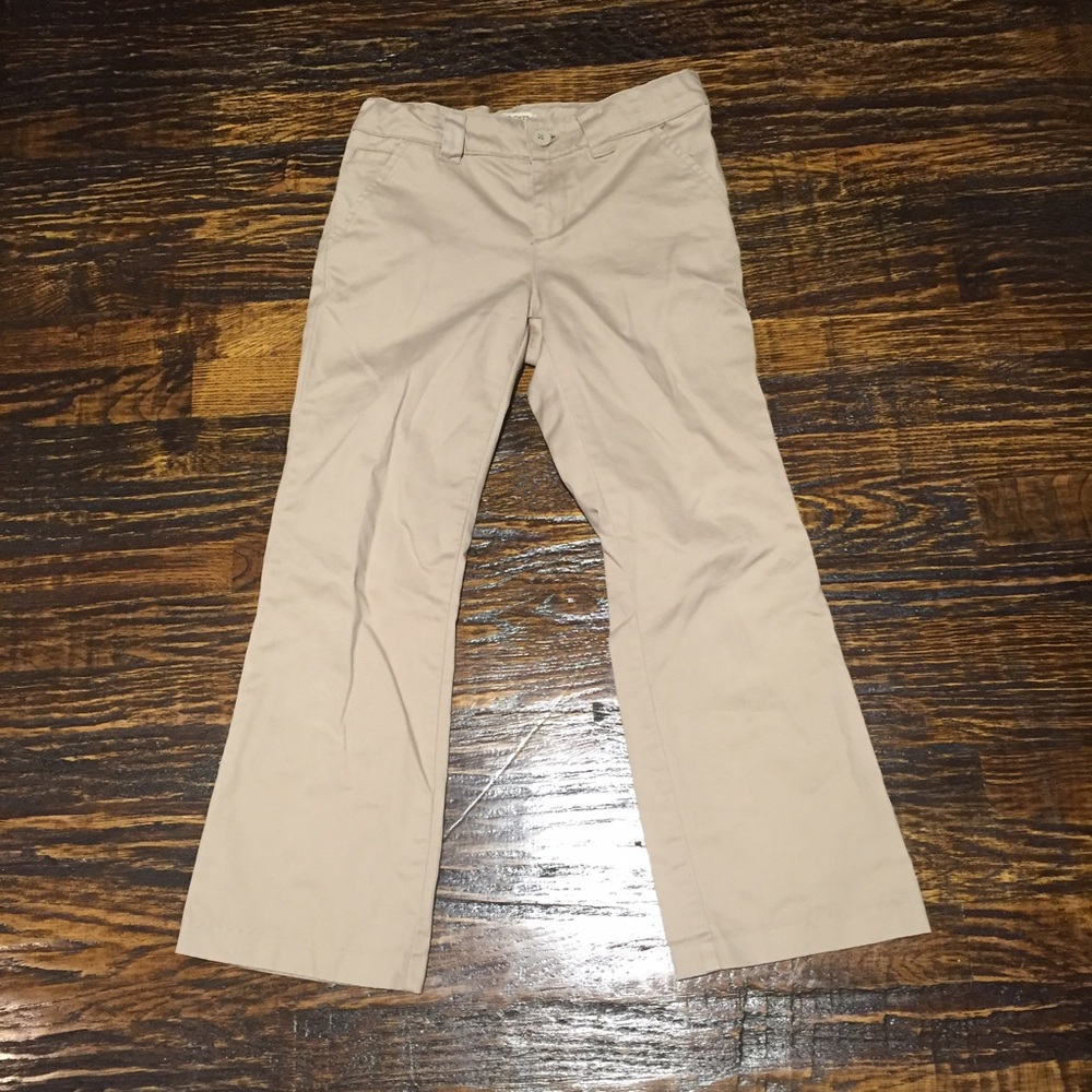 Girls Plus Size Khakis - Great for School Uniform Size 8 - Picture 1 of 3